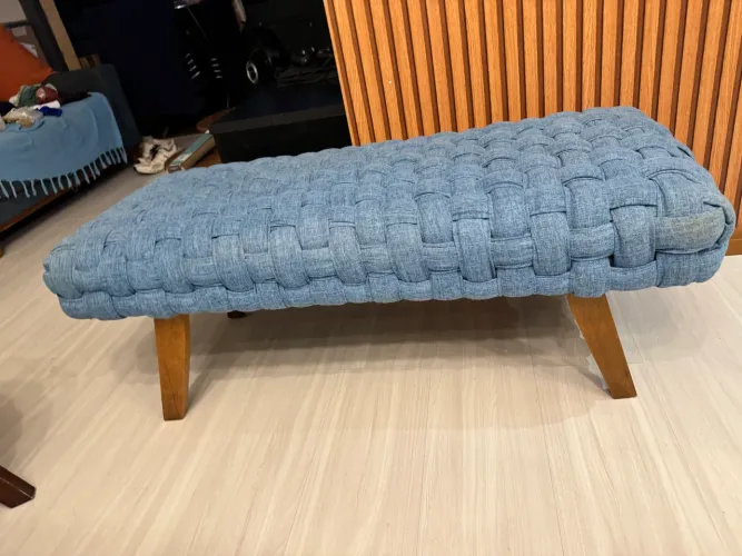 Banqueta Recamier Linho