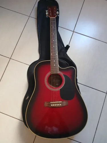 Violão eletroacústico Hofma