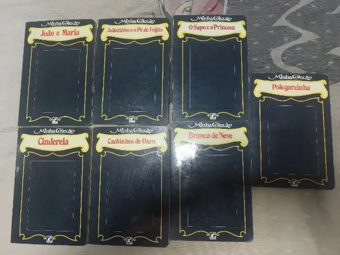 Coleção de Contos Infantis Rara(7 volumes capa dura)