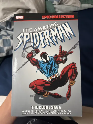 homem aranha a saga do clone epic collection em inglês