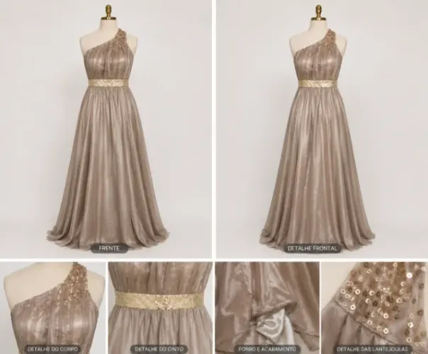 vestido de festa tamanho 36