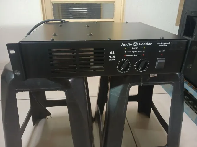 Amplificador potência Audio lider 1.5
