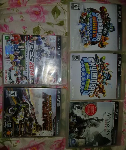 Lote 5 jogos ps3
