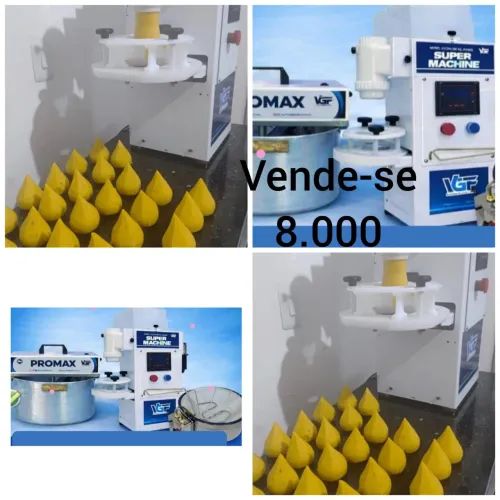 Máquina de fazer coxinha 