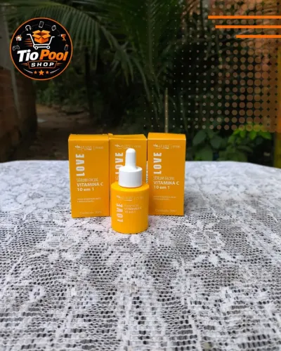 Sérum Facial Vitamina C 10 em 1 - Max Love Studio (30ml)