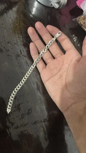 Pulseira de prata 8mm