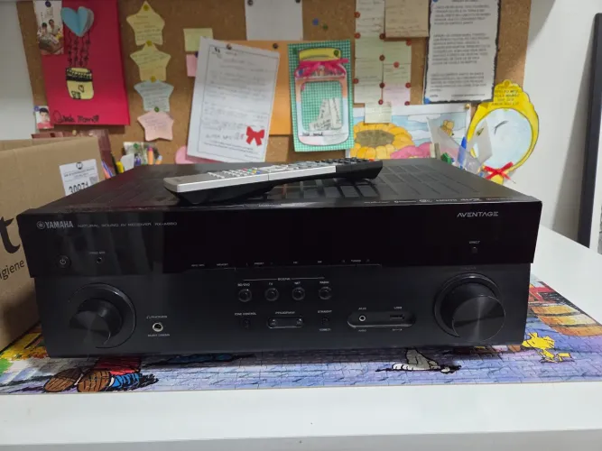 Receiver yamaha a660 dsp nao funciona