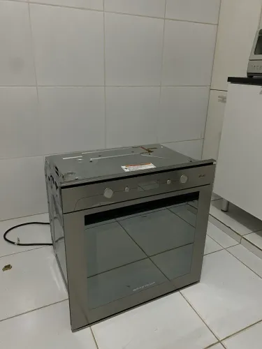 Forno Elétrico De Embutir Brastemp Ative! Inox 220v