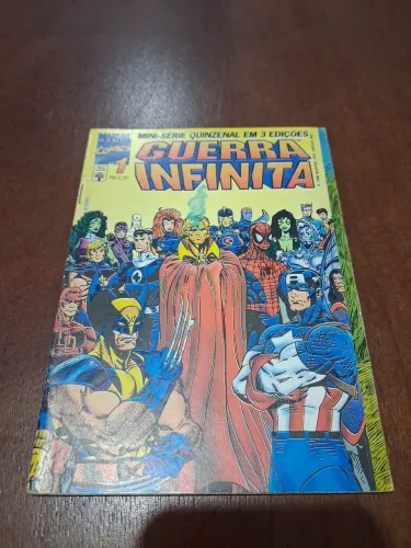 Hq Marvel - Guerra Infinita - Três Edições 