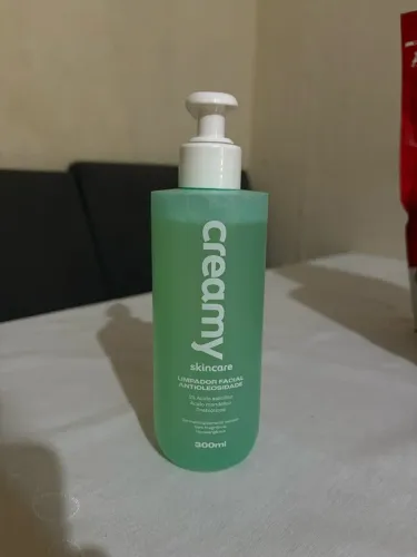 Gel de limpeza anti oleosidade CREAMY