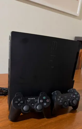 PS3 + 12 Jogos, 2 Controles, Completo!
