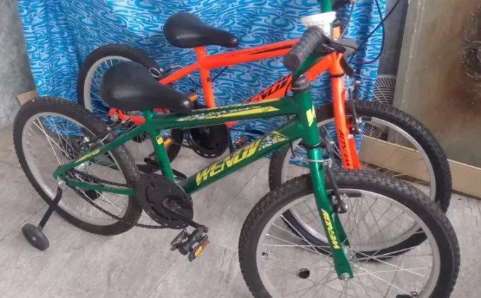 Bicicletas infantil nova aro 20
