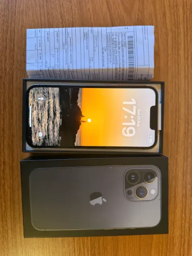 iPhone 13 Pro - Grafite - Com Caixa e Nota Fiscal