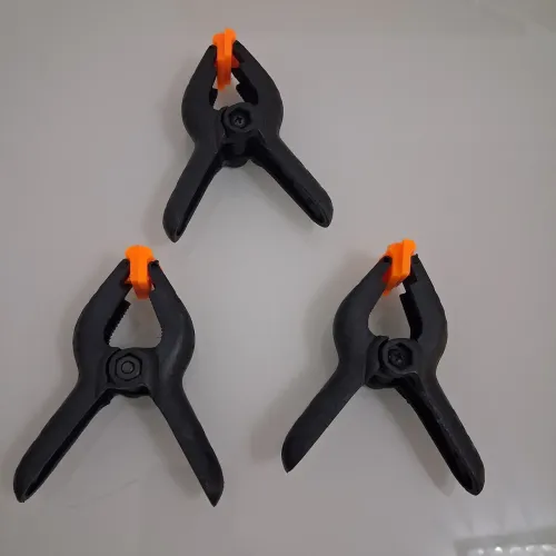 3 Grampos Multiuso para Fundo Fotográfico 12cm