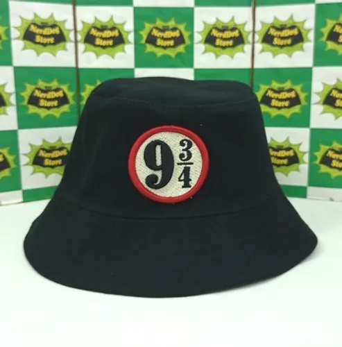 Chapéu Bucket Plataforma 9 3/4 -Harry Potter Hogwarts Grifinória Sonserina- NerdDog Store
