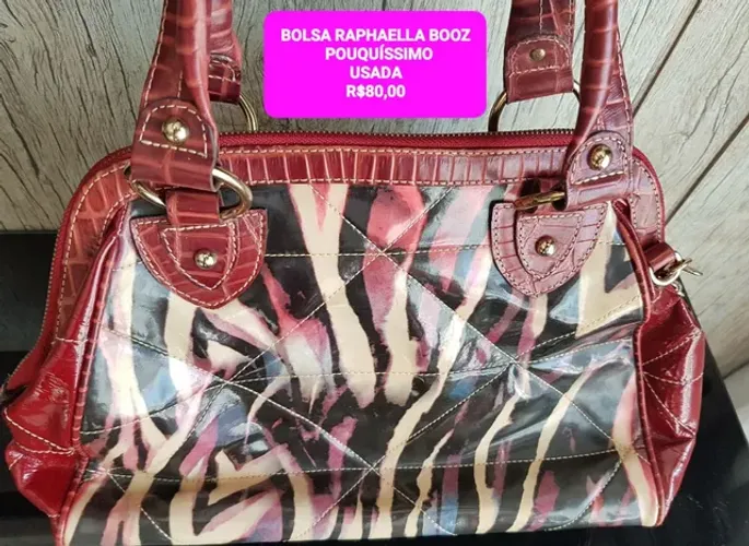 Bolsa Raphaella Booz pouco usada