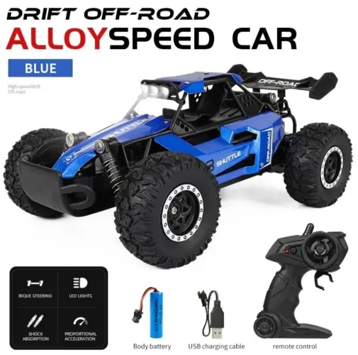 Carro Off-Road Drift Alloy Speed - Azul
