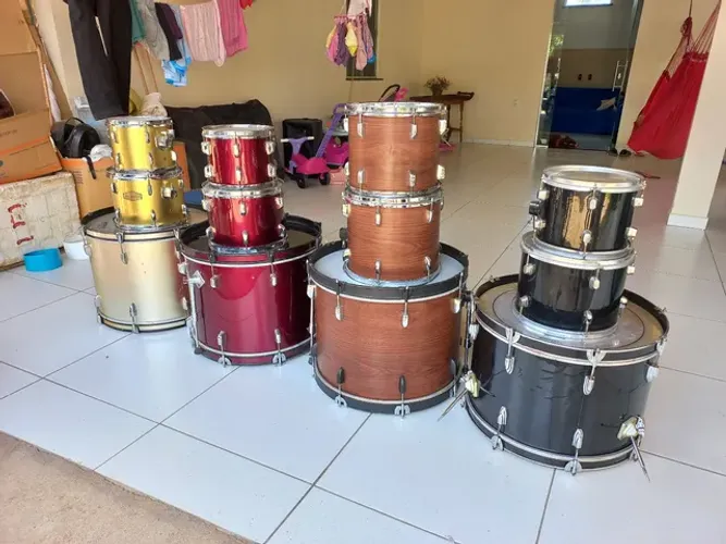 Temos baterias completas