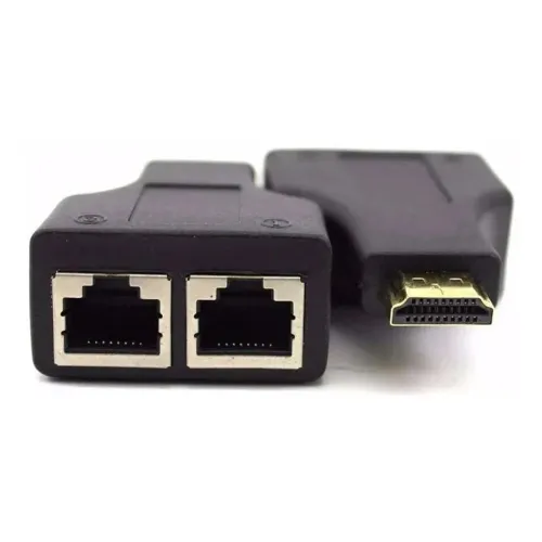 Adaptador HDMI para 2 RJ45 - Conecte seu dispositivo HDMI à rede!