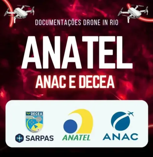 HOMOLOGAÇÃO Anatel e cadastros Anac e Decea
