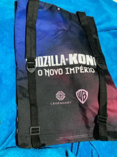 Bolsa Mochila Godzilla vs Kong - O Novo Império edição CCXP