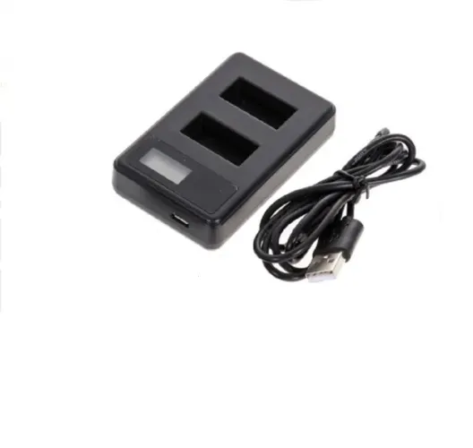 Carregador duplo com LCD Gopro hero 3 3 + - COD 445