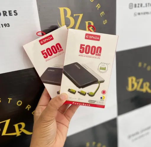 Carregador portátil 5000 mAh - ENTREGA em slz e região