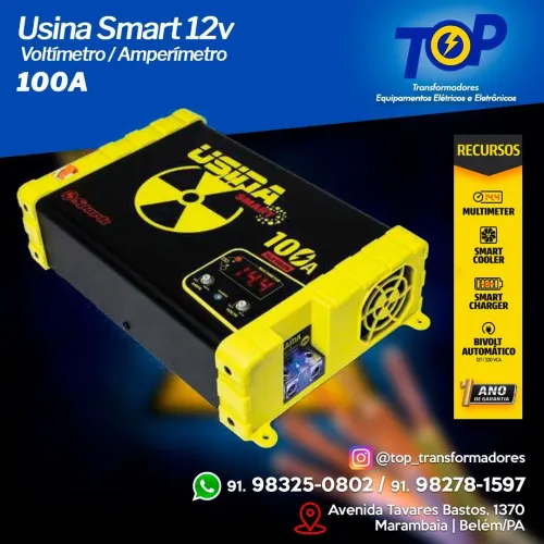 Fonte Usina 100A (12v)