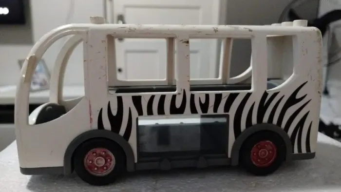 Miniatura Ônibus Zoo Lego (restauro)
