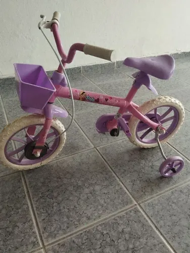 Bicicleta Infantil Rosa - Baby - 12 Polegadas