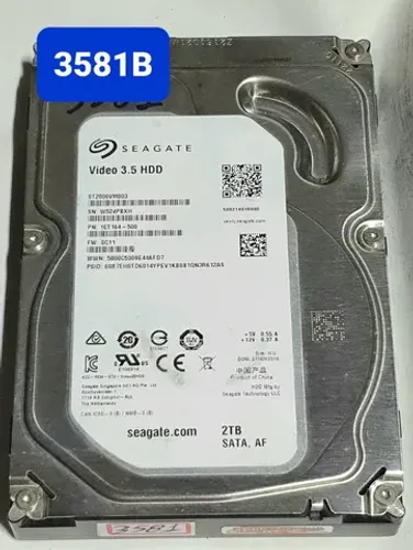 Placa Hd 2 Tb St2000vm003 - Fw: Sc11 - Cod. 3581b