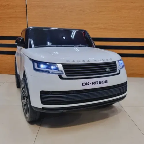 Carrinho Elétrico Range Rover Sport Branco 12v com Dvd