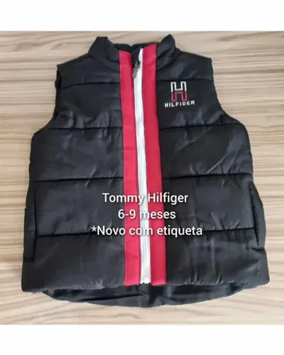 Colete Tommy Hilfiger 6-9 meses Novo