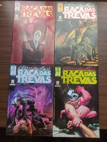 Coleção Raça das Trevas Mangá HQ Antigo Editora Abril