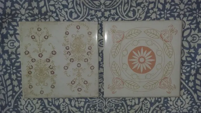 Lote de Azulejos Antigos 15x15 - Anos 70