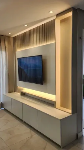 Painel com rack - Móveis planejados (Qualidade e preço justo!)