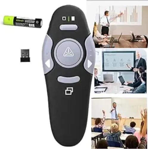 Passador Apresentador Slider Apontador Laser PowerPoint Controle Sem Fio