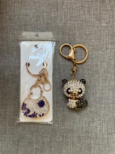 Chaveiros Bolsa e Panda