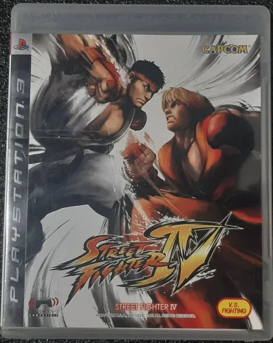 Street fighter iv ps3 semi-novo