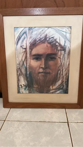 Quadro Decorativo com Gravura
