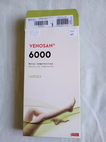 MEIAS COMPRESSIVAS VENOSAN 6000