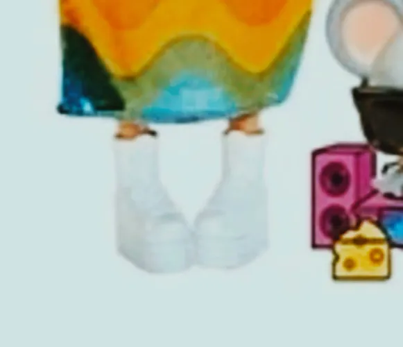 Tênis brancos Barbie Mattel
