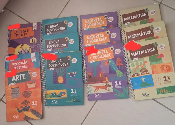 DOAÇÃO - Kit SAS 1 ano - anos iniciais