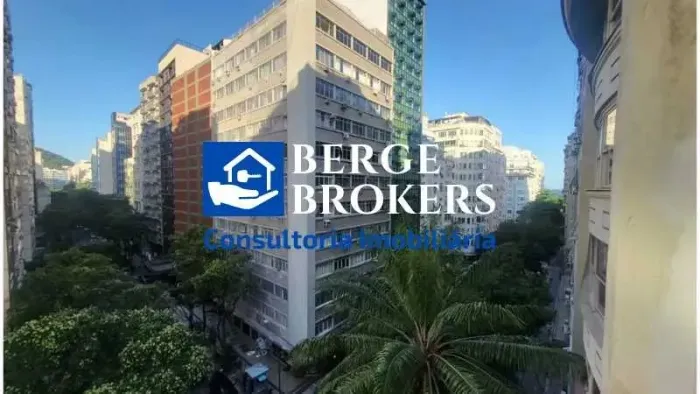 Conjugado mobiliado perto da praia e metro de Copacabana! Entre o metro e praia! Possibili