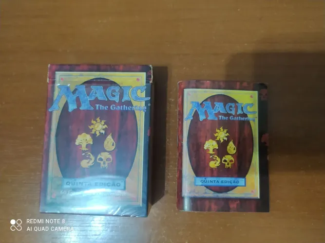 Caixa com manual original. Magic the Gathering