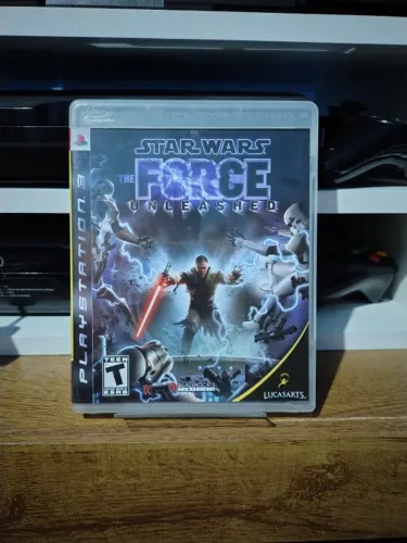 Star Wars The Force Unleashed PS3 Em excelente estado para colecionador exigente
