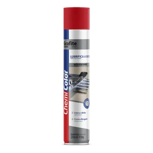 Grafite Lubrificate Spray 250ml/110g CHEMICOLOR