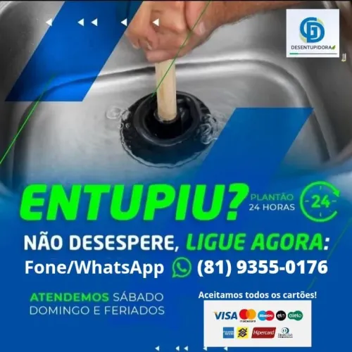 Desentupimento de ralos