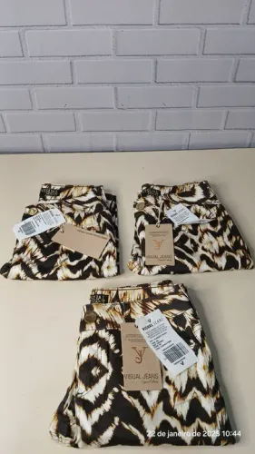 Combo De Calças Animal Print ( Não vendo separado )<br>( Não vendo separado )