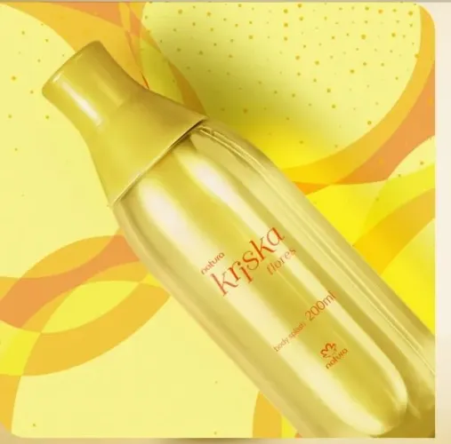 Body Splash Kriska Flores 200ml - Natura